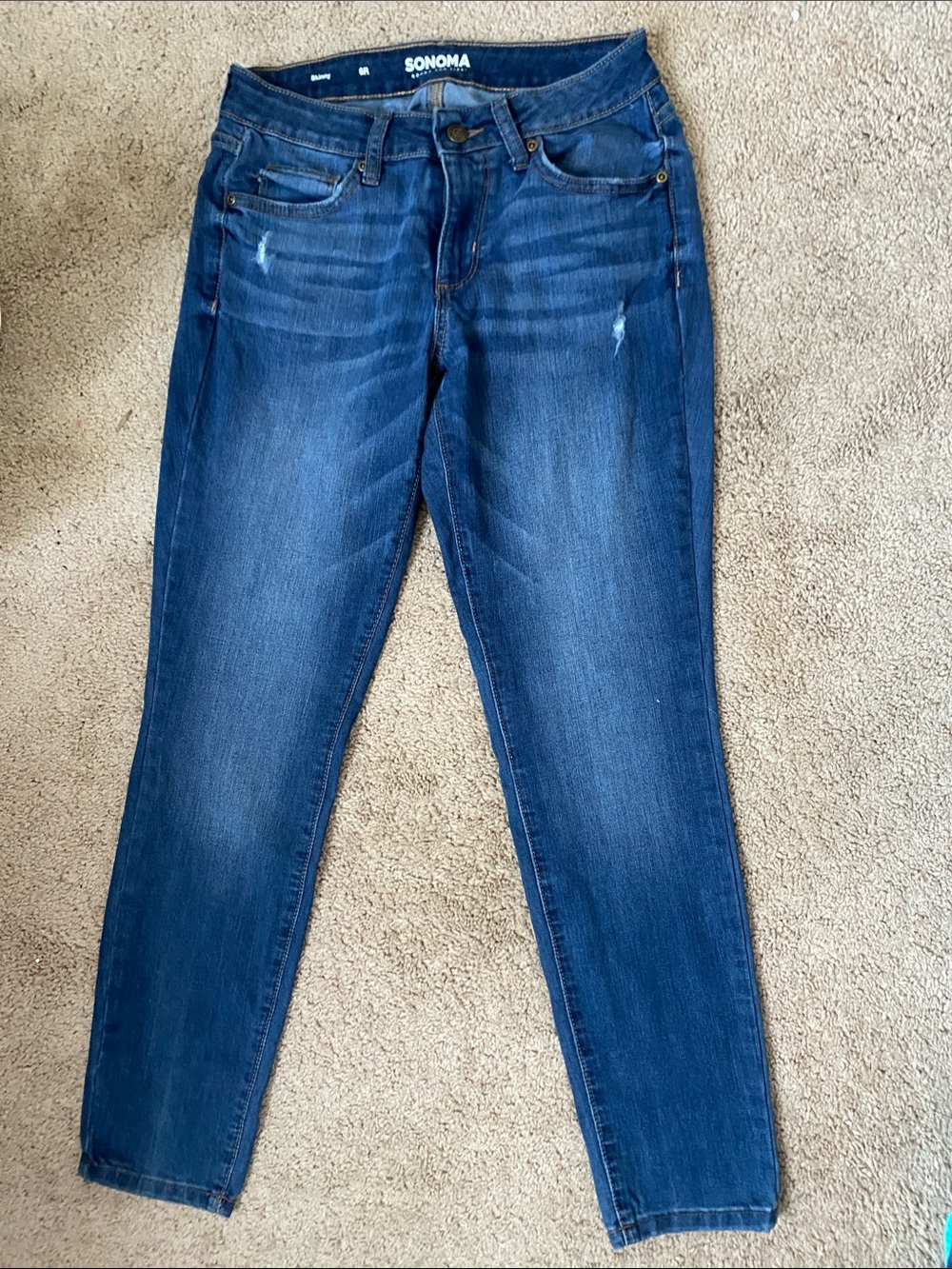 Sonoma Women's Indigo Skinny Jeans